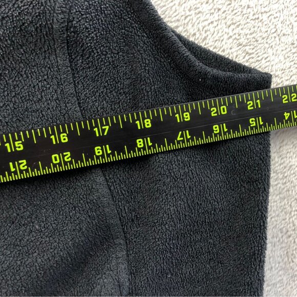 Columbia Womens Vest Jacket Large Black Fleece Full Zip Stand Collar Outdoors - Picture 5 of 13